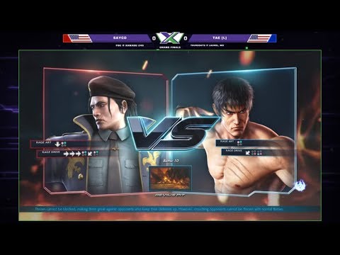F@X 245 Tekken 7 -  Sayco (Dragunov) Vs. [L] Tae (Law) T7 Grand Finals