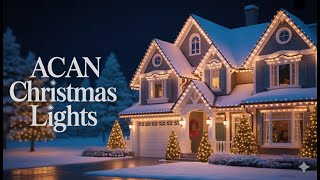 ACAN CHRISTMAS LIGHTS WITH REMOTE