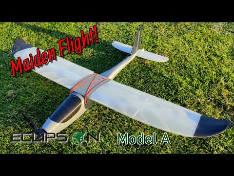 My First 3D Printed Plane - Eclipson Model A Maiden Flight