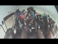 Video shows students thrown when car T-bones school bus