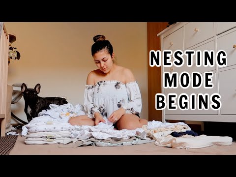 NESTING MODE BEGINS! | ORGANIZE WITH ME | SECOND TRIMESTER OF PREGNANCY