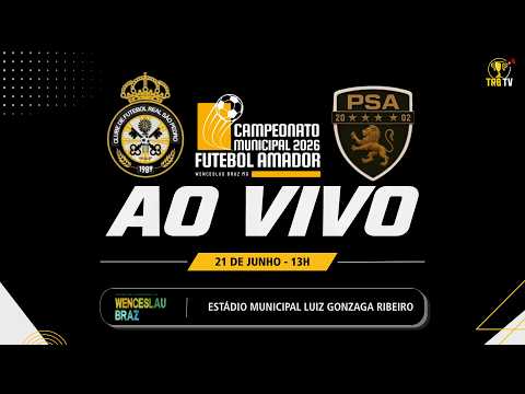 SÃO PEDRO x PSA - Campeonato de futebol de Wenceslau Braz