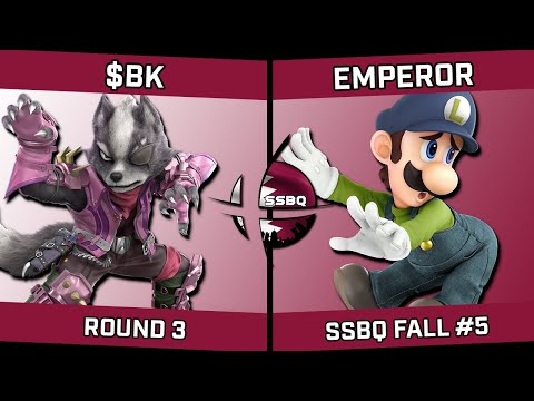 $BK (Wolf) vs Emperor (Luigi/Fox) - SSBQ Fall #5