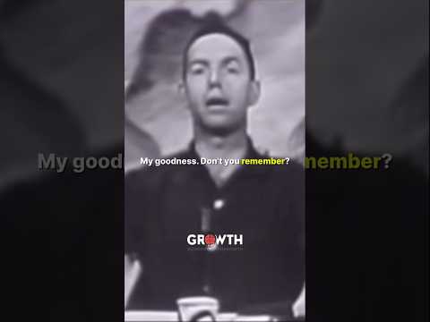 Alan Watts: One of The Most Eye-Opening Speeches