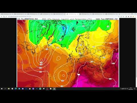 Ten Day European Weather Forecast: 8th To 18th September 2022