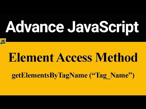 getElementsByTagName Method in JavaScript Hindi