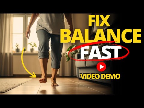 SENIORS: Why These 3 Balance Exercises Work So Fast (Science Explained Simply)