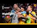 Socceroos Waltz On Australia V Denmark FIFA World Cup Qatar 2022