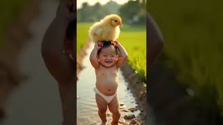 Download lagu bayi tertawa menggendong ayam #bayitertawa #bayiketawa #ai #cute #videolucu #cutebaby #funny #fyp mp3