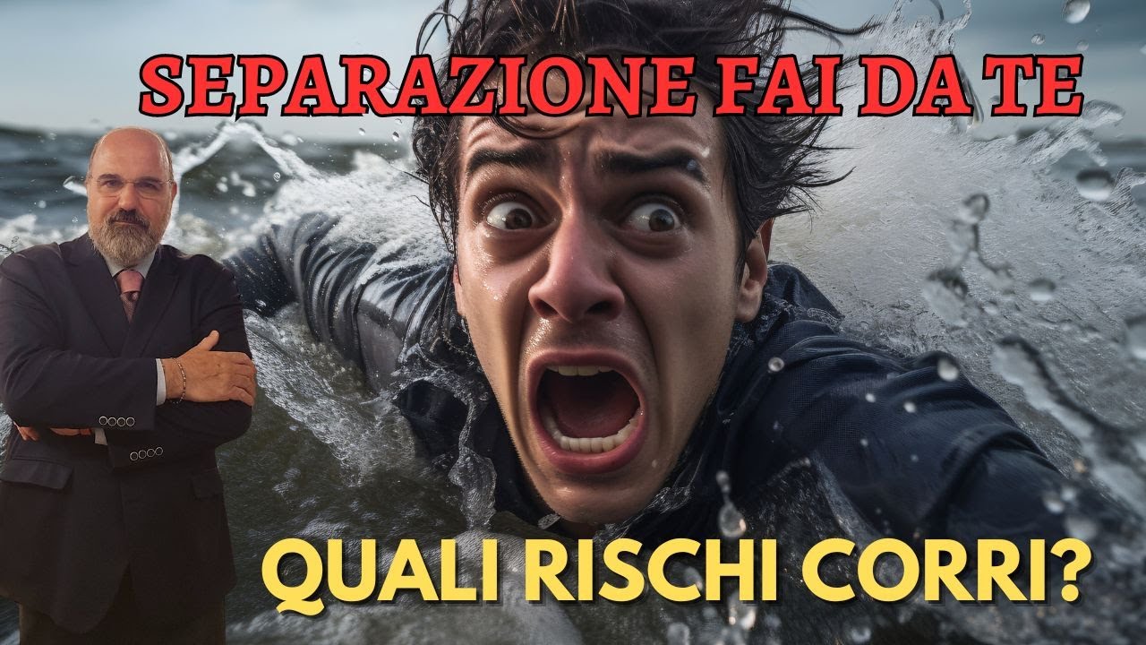 Separazione 𝐅𝐀𝐈 𝐃𝐀 𝐓𝐄? Quali 𝐑𝐈𝐒𝐂𝐇𝐈 corri?