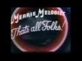 Merrie Melodies 1940 End