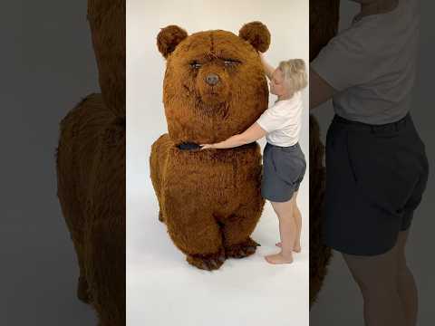 HOW TO PUT ON A FOUR-LEGGED BEAR 🐻 #carnivalmascot #mascotcostume #mascot #custommascots