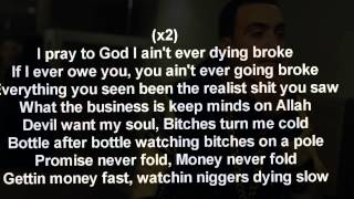 French Montana - Devil Wants My Soul Lyrics (on screen)