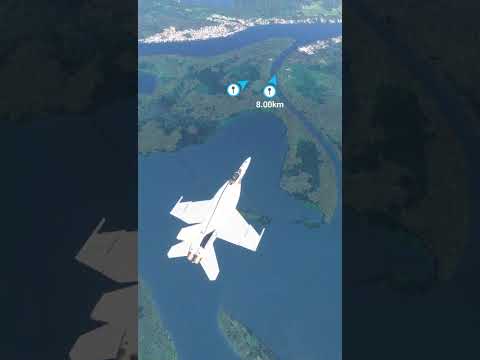 ✈️ Microsoft Flight Simulator - F18 Hornet - 🏙️🇧🇷 𝗥𝗲𝗴𝗶𝗮̃𝗼 𝗠𝗲𝘁𝗿𝗼𝗽𝗼𝗹𝗶𝘁𝗮𝗻𝗮 𝗱𝗲 𝗣𝗼𝗿𝘁𝗼 𝗔𝗹𝗲𝗴𝗿𝗲 🇧🇷🏙️ #shorts