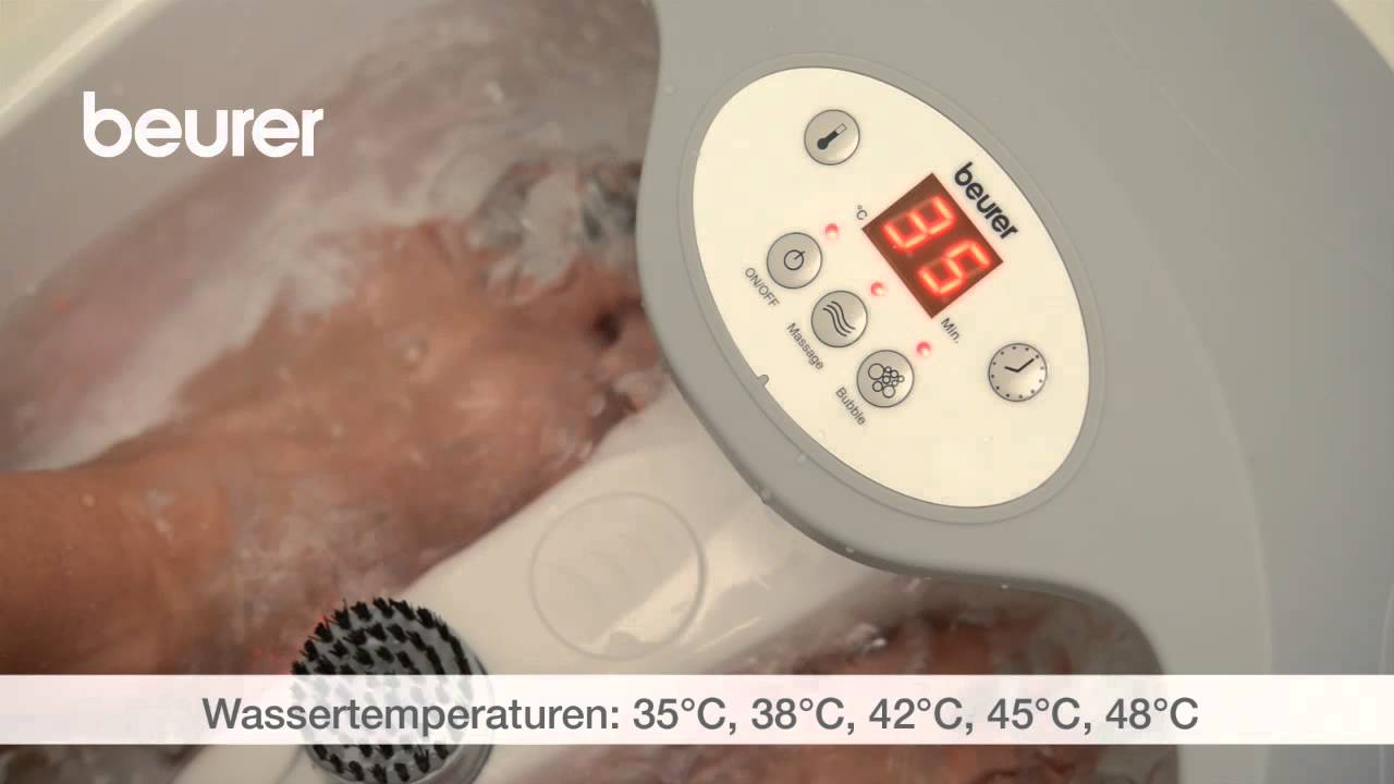 Масажна ванночка для ніг Beurer FB 50 video preview