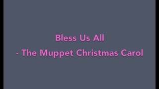 Bless Us All - The Muppet Christmas Carol (Piano Cover)