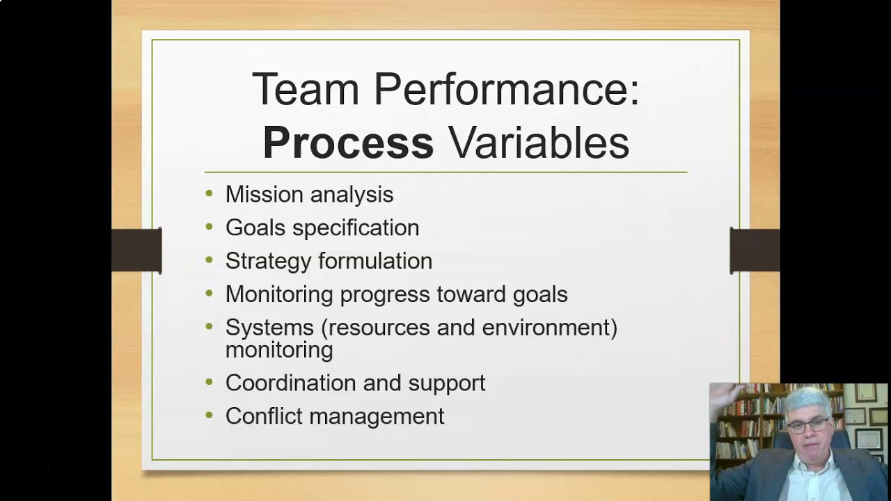 The Input-Process-Outcome (IPO) Model of Team Effectiveness