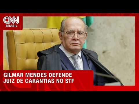 Gilmar volta a criticar Mendonça e defende juiz de garantias no STF | CNN PRIME TIME