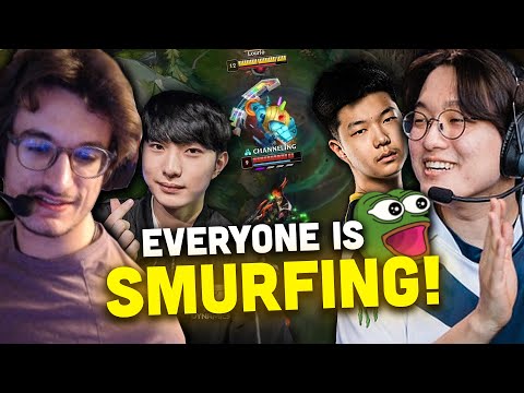 THE BIGGEST TEAM GAP IN CHAMPIONS QUEUE!! ft. @UCIfortnite  @CoreJJlol