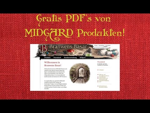MIDGARD 5: Wie bekomme ich meine gratis PDF's auf www.BRAWENSBASAR.de