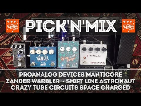 TPS Pick'N'Mix – ProAnalog Manticore, Crazy Tube Space Charged, Zander Warbler, Shift Line Astronaut