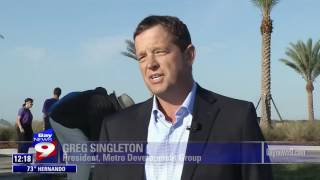 Bay News 9 Reports: Metro Development Group's Ground Breaking of Crystal Lagoons