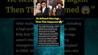 The Woman Who Ended Billy Bob Thornton’s Fear of Marriage.     #billybobthornton #angelina