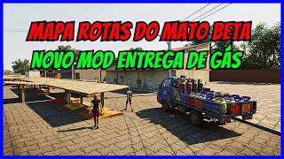 🔴Gameplay Mapa Rotas do Mato Beta | Novo Mod Hyundai HR 2.5 Ultragaz | Proton Bus Simulator | PBSU