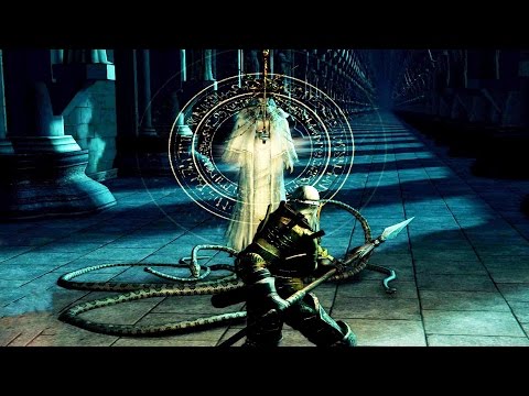 Dark Souls: Dark Sun Gwyndolin Boss Fight (4K 60fps)