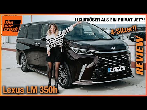 Lexus LM 350h im Test (2024) Luxuriöser als ein Privat Jet?! Fahrbericht | Review | 4-Sitzer E-FOUR