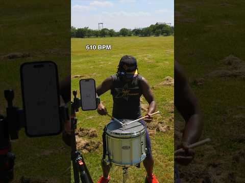 610 BPM Quadruple Stroke Roll