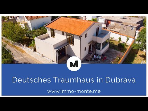 Immo Monte - Deutsches Traumhaus in Dubrava - an der Küste Montenegros