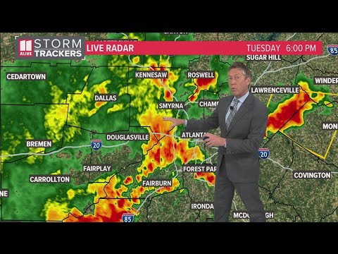 Parts of metro Atlanta under severe thunderstorm warning | Forecast