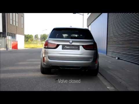 BMW F85 X5M with Akrapovic Evolution Exhaust & HRE wheels