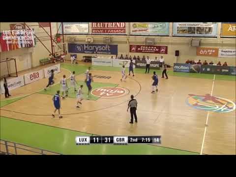 Joshua Uduje Great Britain U16 Highlights
