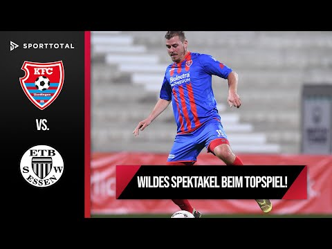 Acht Tore und zwei Platzverweise! | KFC Uerdingen - ETB SW Essen | Oberliga Niederrhein