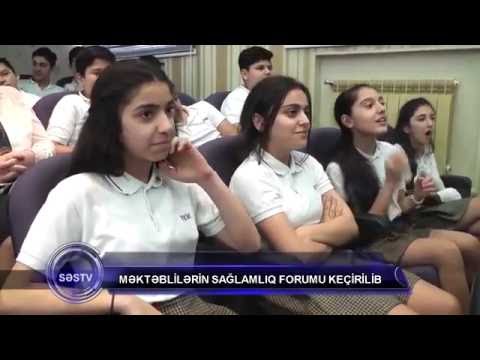 Gənclər üçün Sağlamlıq Forumu ilə bağlı SESTV-də reportaj