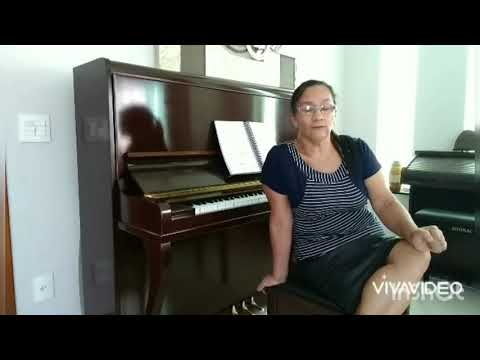 Hinário completo para piano.