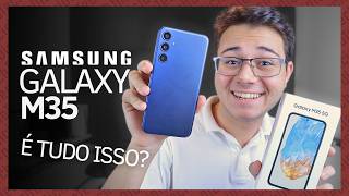 Galaxy M35: Desembalando o Poder! Primeiras Impressões ele é tudo isso?