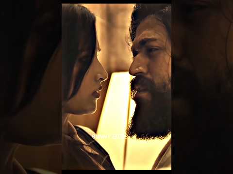 Most Romantic Scene ft.Rocky Bhai❤️😍 | Love Scene | KGF 2 #viral #viralvideo #shortvideo #shorts