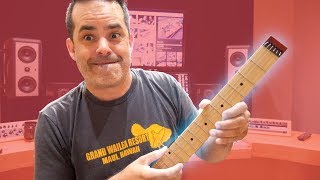 Video thumbnail for I got an Anygig travel guitar, and it's... by Michael Nielsen - Big Hairy Guitars