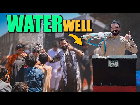 This Village Had No Water 💧🚱 — So We Built Them a Well 🛠️💦 & Storage Tank 🏞️ - Adnan khan fixit