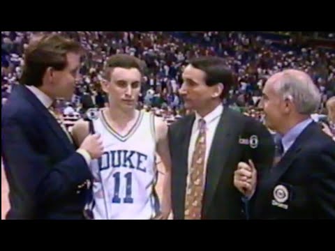 1992 | Duke vs Indiana | 2nd Half | NCAA Basketball Tournament | Final 4 Semi-Final Game
