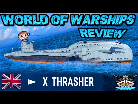 Thrasher UK/T10/U-Boot *ANTI PUSH SUB* - "Review"⚓️ in World of Warships 🚢 Uboot Submarine