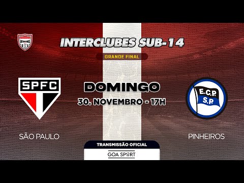 SUB-14/ SÃO PAULO X PINHEIROS - GRANDE FINAL | INTERCLUBES MENORES 2025