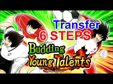 Captain Tsubasa: Dream Team - Transfer 6 step Budding Young Talents - Shun Nitta; Ken; Hiroshi Jito