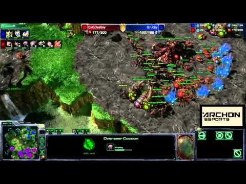 SC2 Grubby Vs QxGDestiny G1