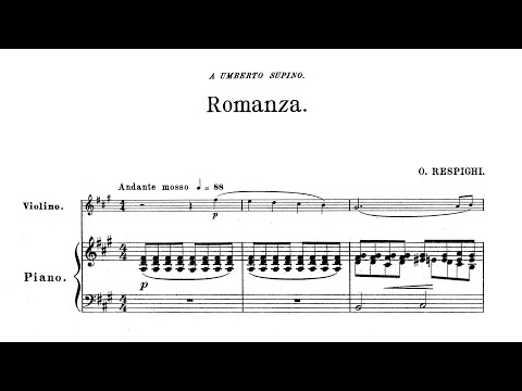 Ottorino Respighi - 5 Pieces for Violin and Piano