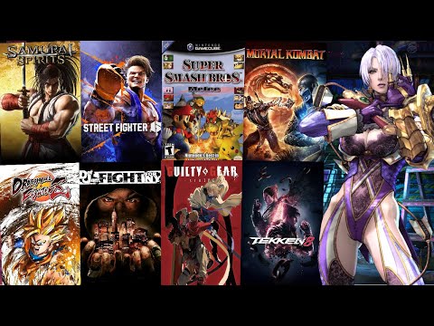 The 15 BEST Fighting Games Of All Time (That I've Played!)