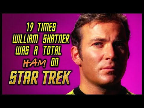 #TBT - 19 Times William Shatner Was A Total Ham On  Star Trek